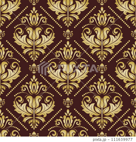 Classic Seamless Fine Pattern With Arabesques 111639977