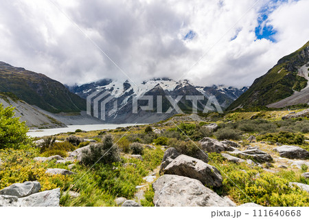 マウントクックのトレッキングコース 111640668