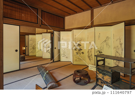 福島 会津武家屋敷 家老屋敷の奥二の間 111640797