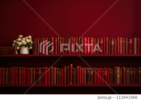 AI-generated content. Vintage Bookshelf: A Colorful Collection of Knowledge, Embracing History and Literature in an Educationally Rich Library Environment AI-generated content. Vintage Bookshelf: A Colorful Collection of Knowledge, Embracing History and Literature in an Educationally Rich Library Environment 111641066