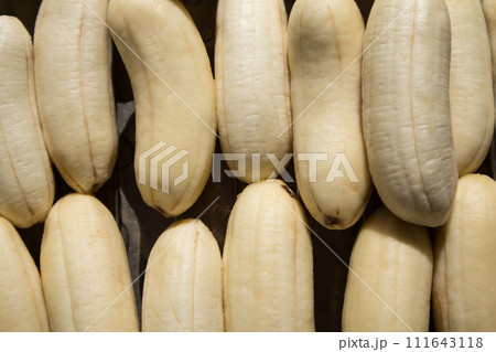 Close up of fresh white banana Close up of fresh white banana 111643118