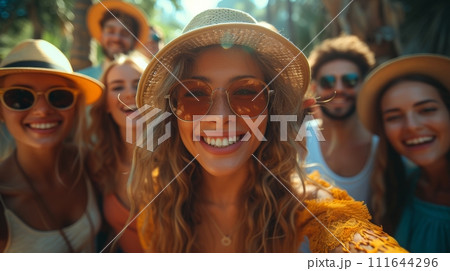 AI-generated content. Having fun with friends AI-generated content. Having fun with friends 111644296