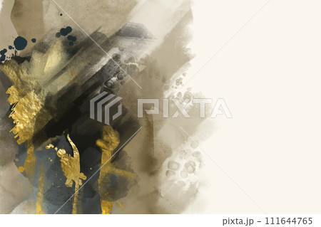 Abstract painting wall art background, art design, vector drawing pattern. 111644765