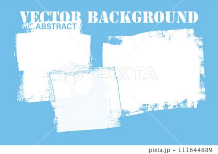 Grunge retro background. Abstract design elements. Retro background. Vintage background. Hand drawn. Texture square background. Abstract shape. Vector illustration. 111644889