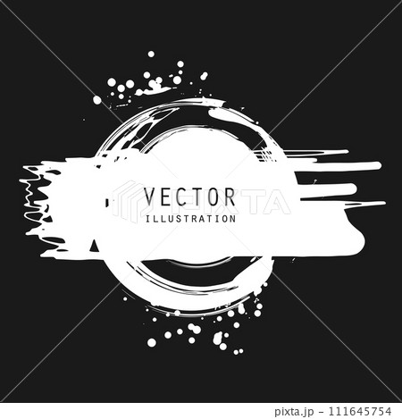 vector splats splashes and blobs of white ink paint in different shapes drips vector splats splashes and blobs of white ink paint in different shapes drips 111645754