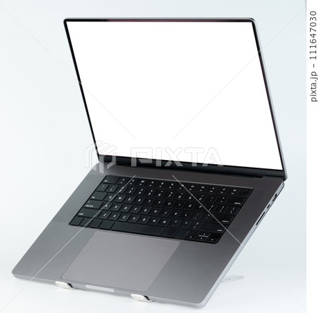 Modern laptop on stand 111647030