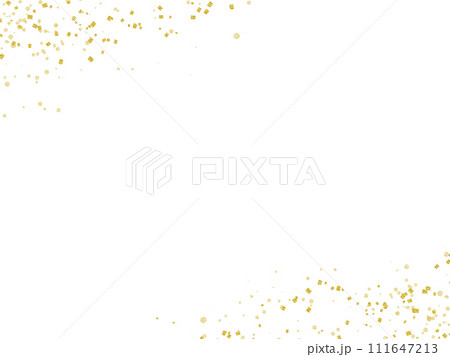 キラキラの金粉の背景 111647213
