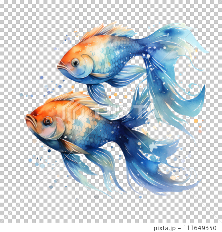 Pisces' Harmonious Dance Pisces' Harmonious Dance 111649350