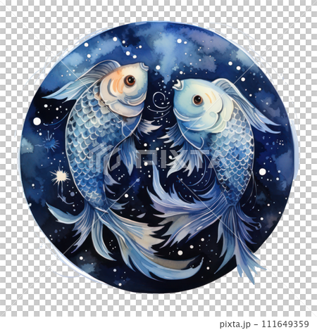 Pisces' Harmonious Dance 111649359