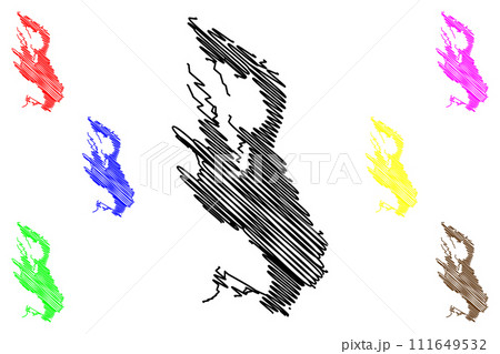 Lake Onega (Russia, Russian Federation) map vector illustration, scribble sketch Onego or Onezhskoe ozero map Lake Onega (Russia, Russian Federation) map vector illustration, scribble sketch Onego or Onezhskoe ozero map 111649532