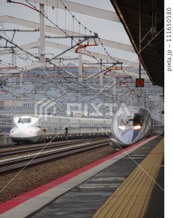 500系とN700A系とのすれ違い 500系とN700A系とのすれ違い 111650580