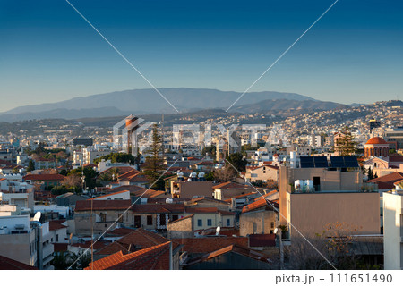 Old city of Limassol from above. Cyprus Old city of Limassol from above. Cyprus 111651490