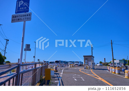 神奈川県三浦郡葉山町の長者ヶ崎駐車場出入口 神奈川県三浦郡葉山町の長者ヶ崎駐車場出入口 111652856