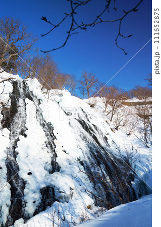 冬のオシンコシンノ滝 北海道 冬のオシンコシンノ滝 北海道 111652875