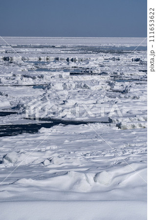 以久科原生花園の流氷 111653622