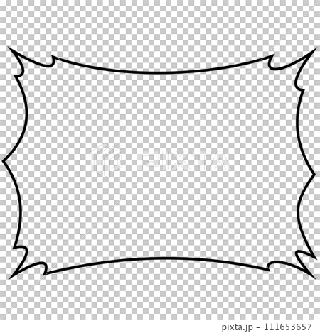 Simple speech bubble_spicy 111653657