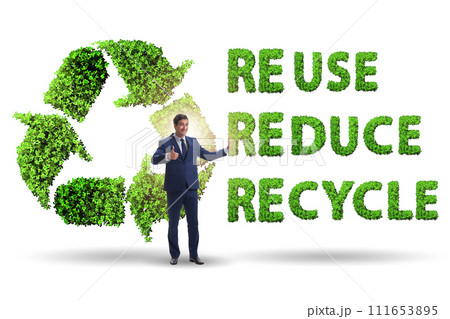 Recycling logo with ecology concept 111653895