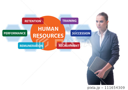 Human resources concept as important business element Human resources concept as important business element 111654309