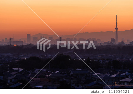 《東京都》スカイツリーの夜景 111654521