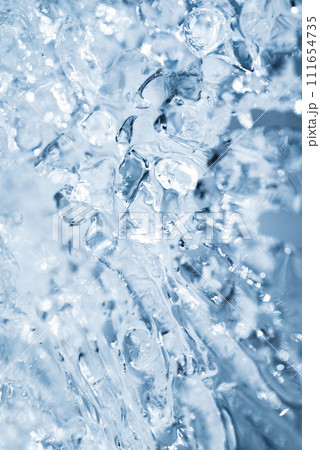 氷のクローズアップ 氷のクローズアップ 111654735