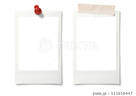 インスタントフィルムの画像合成用フレーム 111656447