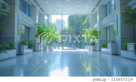 病院の待合室 病院の待合室 111657219