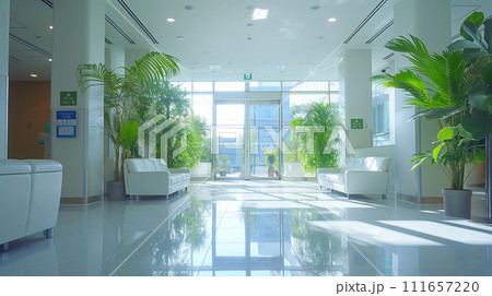 病院の待合室 病院の待合室 111657220