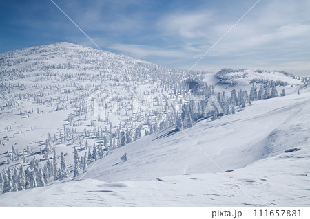 森吉山冬の絶景　秋田県 111657881