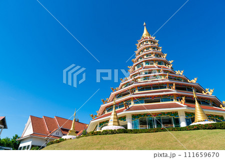 Wat Huay Pla Kang in Chiang Rai, Thailand Wat Huay Pla Kang in Chiang Rai, Thailand 111659670
