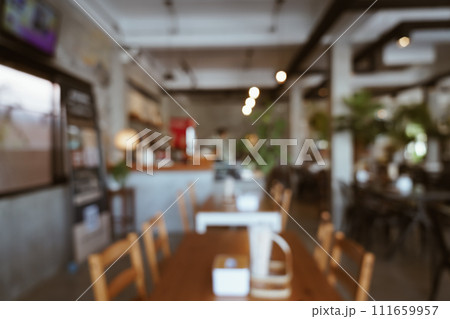 abstract blur restaurant for background abstract blur restaurant for background 111659957