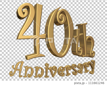 3DCG角色「40週年/40週年」金、金 111661246