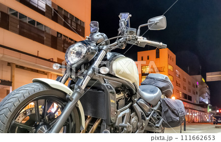 バイクでナイトツーリング　新潟 111662653
