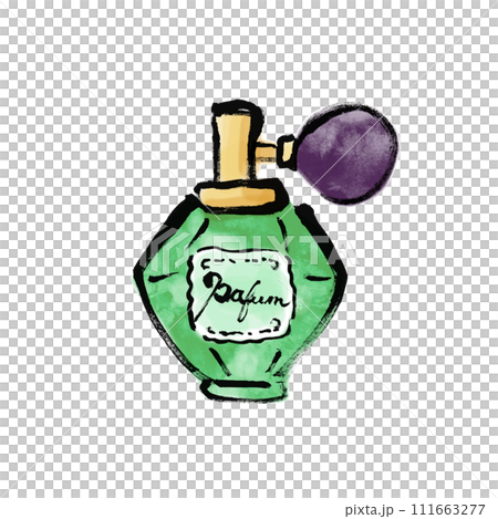 香水の手描きイラスト 111663277