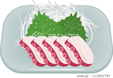 たこ刺身 111663793