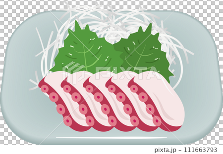 たこ刺身 111663793