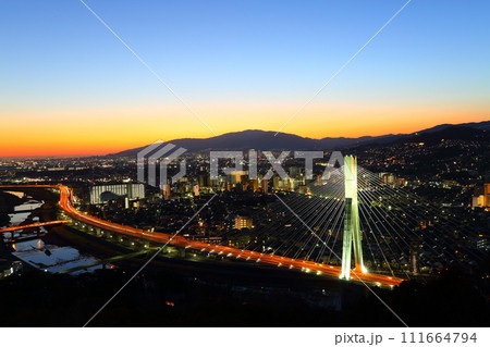 五月山　夜景 111664794