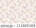 桜の水彩画風イラスト壁紙 111665169