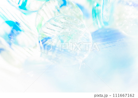 おはじき・爽やか 背景素材 おはじき・爽やか 背景素材 111667162
