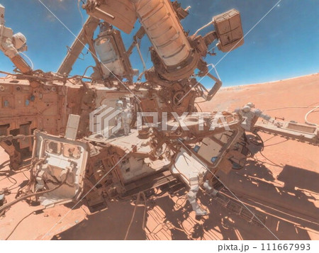 火星の墜落宇宙船の部品 火星の墜落宇宙船の部品 111667993