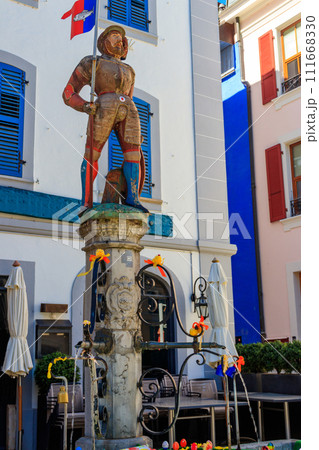 Master Jacques of Knight Banneret's Fountain in Nyon, Switzerland 111668330