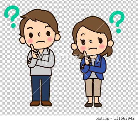 分からない男女 111668942