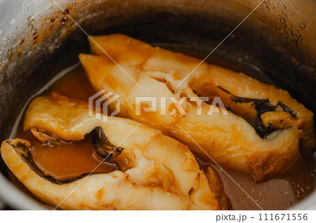 カレイの煮付け 111671556