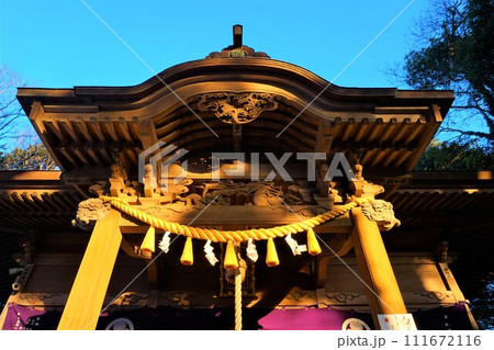 堀出神社　拝殿　ほしいも神社　　 111672116