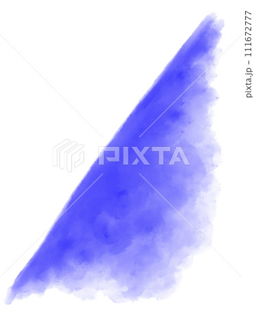 Watercolor wet painting colour blending elements dots brush stroke angle line background illustration art 111672777