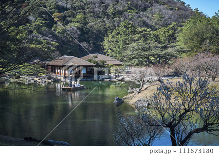 特別名勝:栗林公園 掬月亭 香川県 特別名勝:栗林公園 掬月亭 香川県 111673180