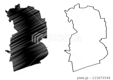 Wijdemeren municipality (Kingdom of the Netherlands, Holland, North Holland or Noord-Holland province) map vector illustration, scribble sketch map Wijdemeren municipality (Kingdom of the Netherlands, Holland, North Holland or Noord-Holland province) map vector illustration, scribble sketch map 111673549