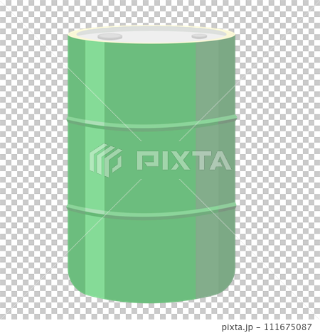 green drum illustration green drum illustration 111675087