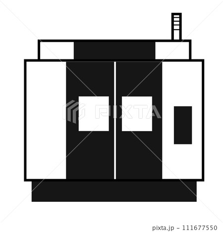 正面を向いたNCマシニング 111677550