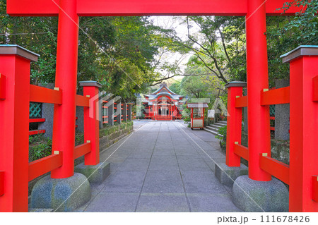 【枚聞神社】 鹿児島県指宿市開聞十町 【枚聞神社】 鹿児島県指宿市開聞十町 111678426