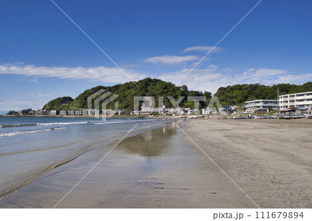 【鎌倉市】坂ノ下海岸の風景 111679894